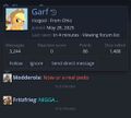 Barf shows his true colors